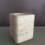 Travertine lamp 1970