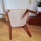 Bridge armchair with mustache back