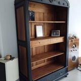 Old library black patina chalk paint