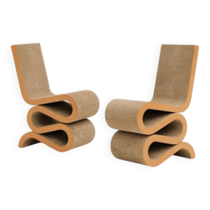 Chaise Edges Wiggle Vintage