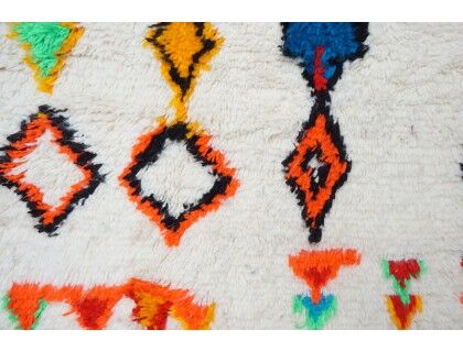 Colorful Berber carpet 245x140cm