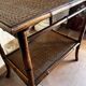 Bamboo and wicker table