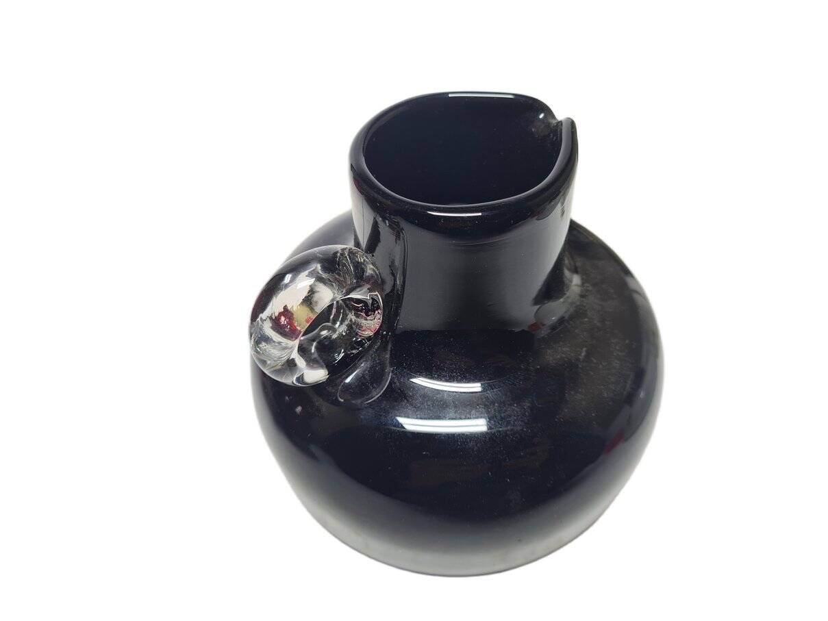 Postmodern jug from Tarnowiec Glassworks, Poland, 1970s