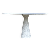Angelo Mangiarotti M1 eettafel Skipper Carrara marmer 130cm