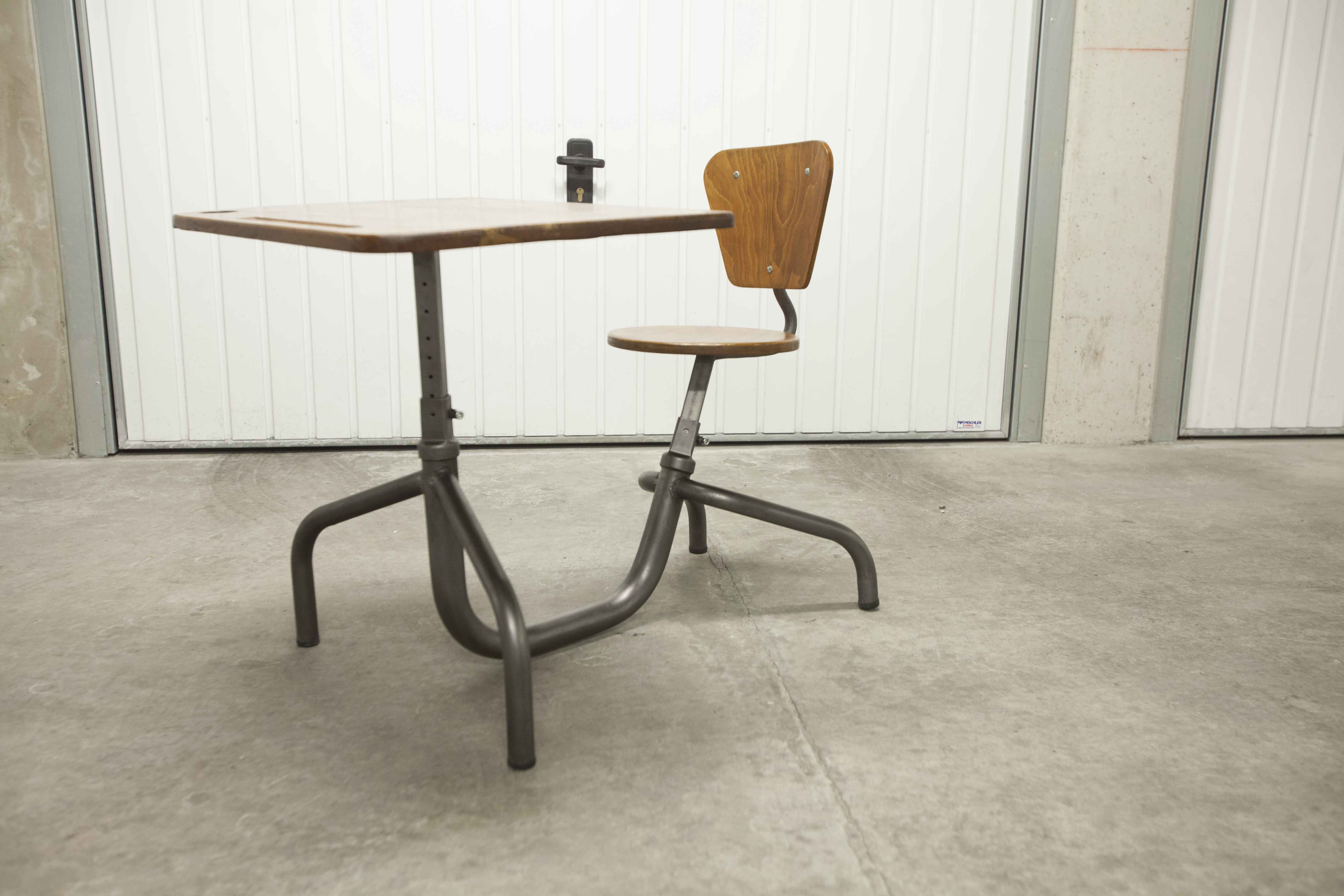 School office, France, 1950