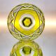 Box of 4 Val Saint Lambert "Berncastel" no. 204 Roemer glass – Belgium 1905