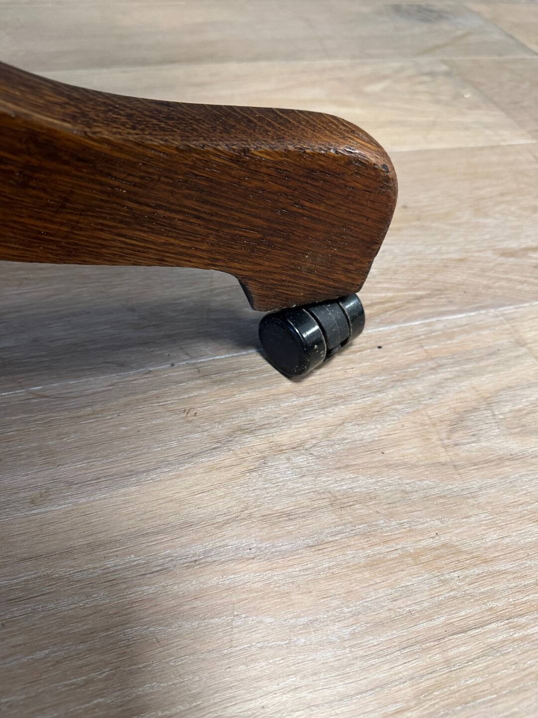 Antique oak office chair