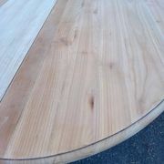 Renovated Louis Philippe round extendable dining table 118-200cm 19th century