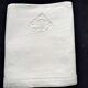 Antique sheet in mestizo with days and embroidery 1.85 x 3.10 m