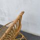 Fauteuil corbeille rotin