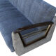 50s sofa in blue/beige