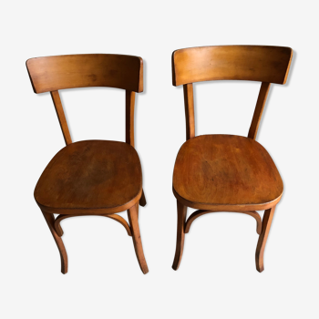 2 bistro chairs