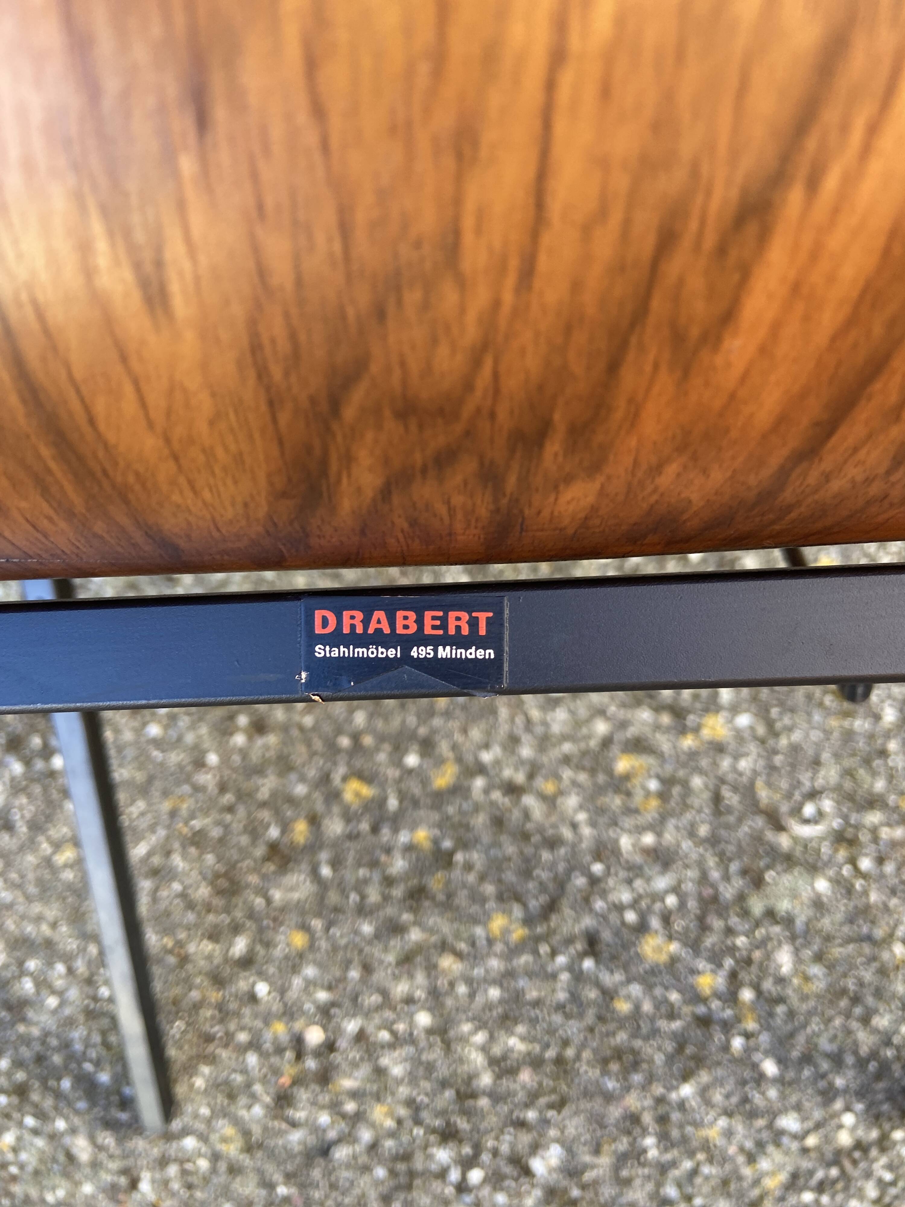 6 chairs Design Drabert Germany 1970 Scandinavian vintage