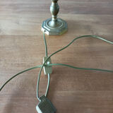 Old/vintage 60s metal lamp and lampshade
