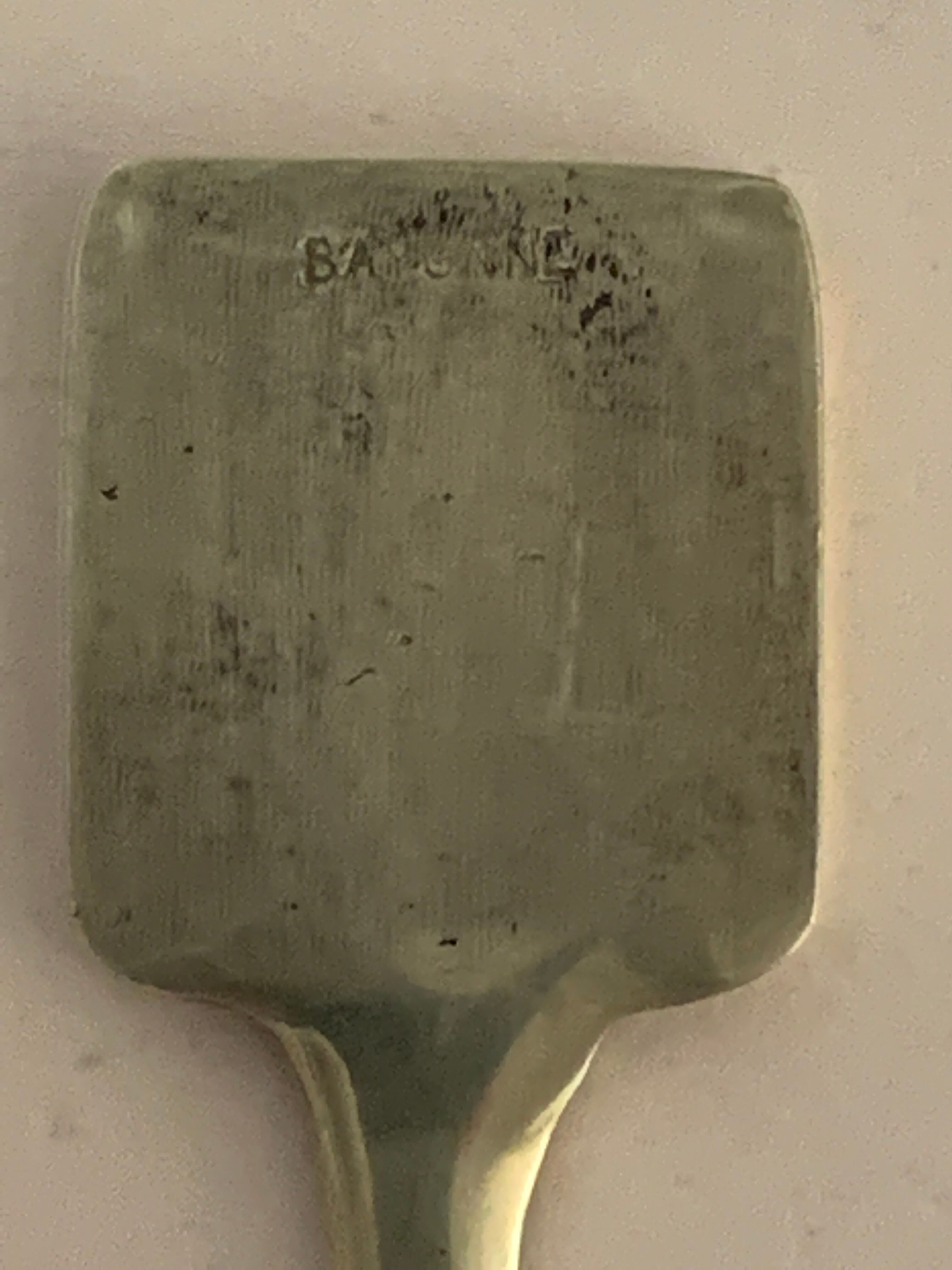 Paper cut or letter opener in brass, Bayonne and Basque Country