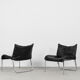 Paire de chauffeuses chez ikea