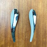 Postmodern Cutlery Conran Salad Spoons, 1990s, Set of 2
