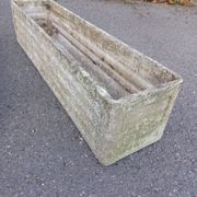 Pair of planters, eternit fiber cement concrete, 50's