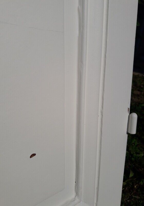Door 207x99,5cm communication back panel molded