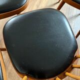 Set of 4 BAUMANN model 740 chairs