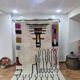 Handmade wool Berber rug 250x150 cm
