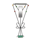 Porte manteau mural sur pied à boules de couleur