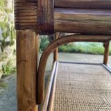 Roche Bobois bamboo coffee table