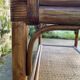Roche Bobois bamboo coffee table