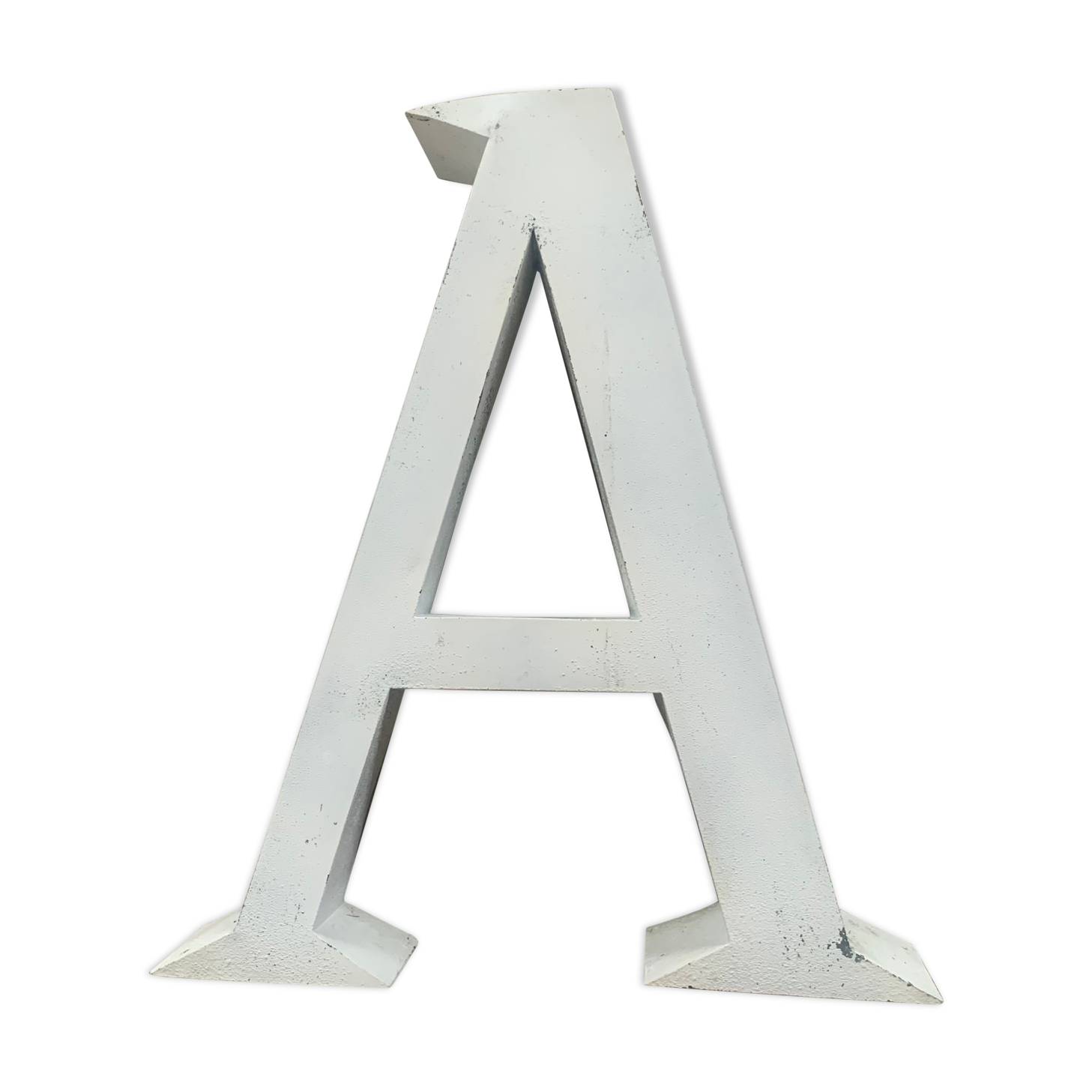 Old Sign Letter A