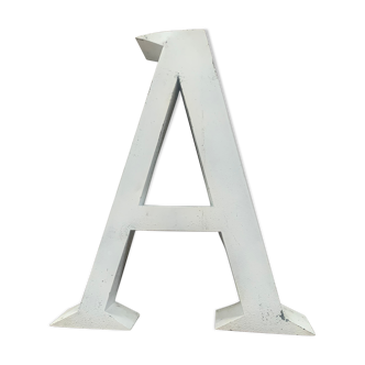 Old Sign Letter A