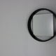 Dutch design wall mirror by Benno Premsela for Spectrum Holland