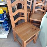 Solid pine chair