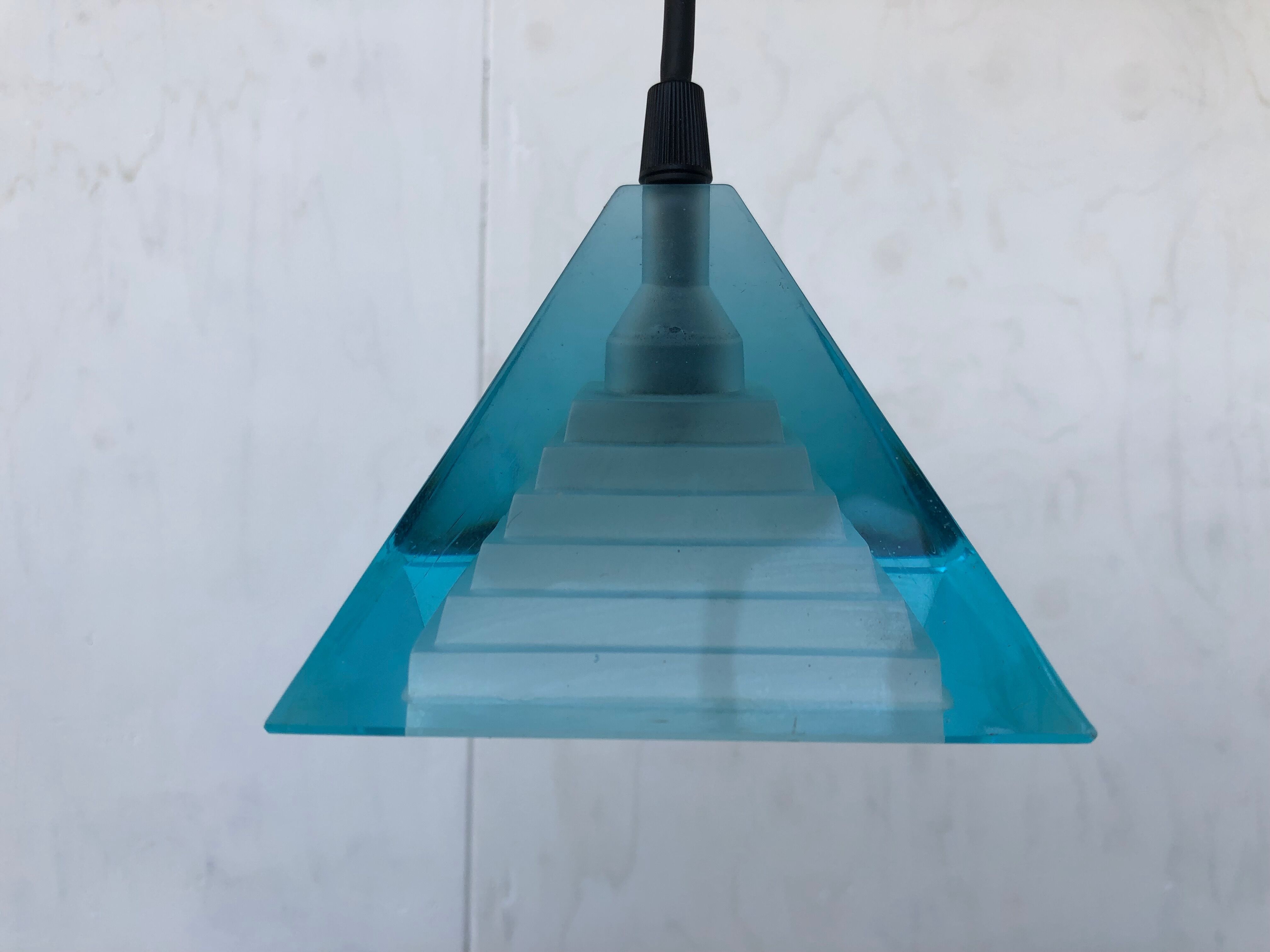 Mazzega Murano Halogen lamp from the eighties