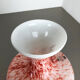 Vintage pop art opaline Florence vase design, Italy