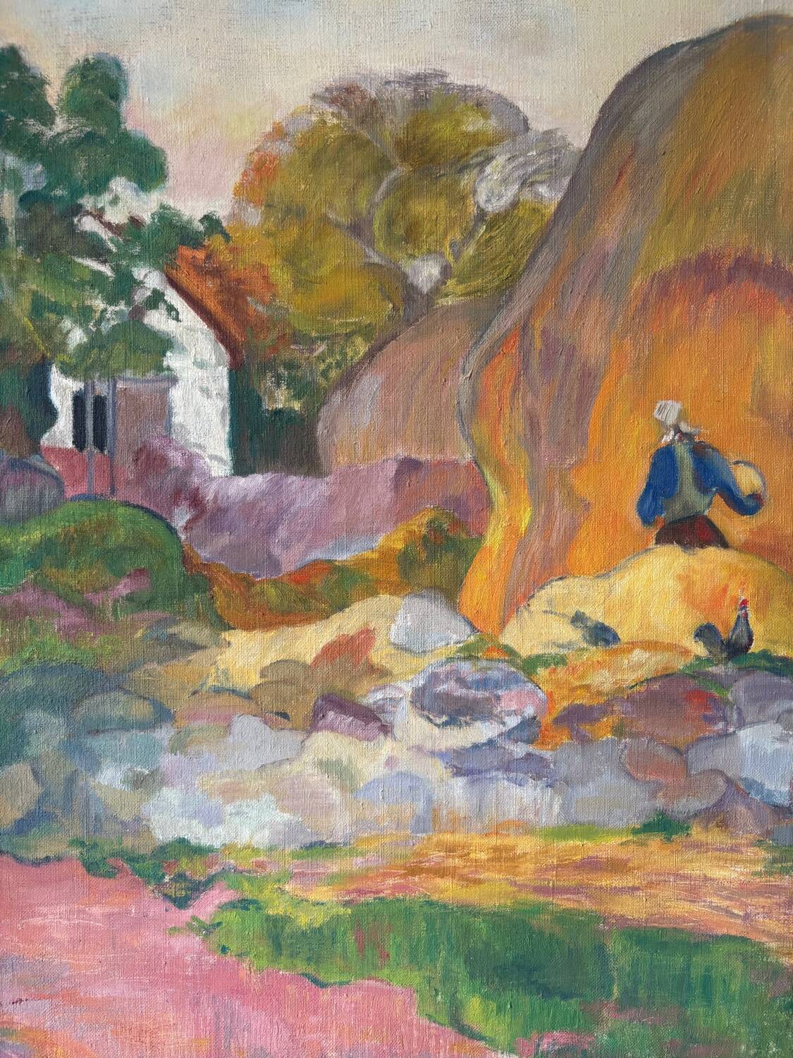 Paysage de Marina Bardet de 1983