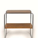 Restored B12 style Side Table atttributed to Kovona 1940s