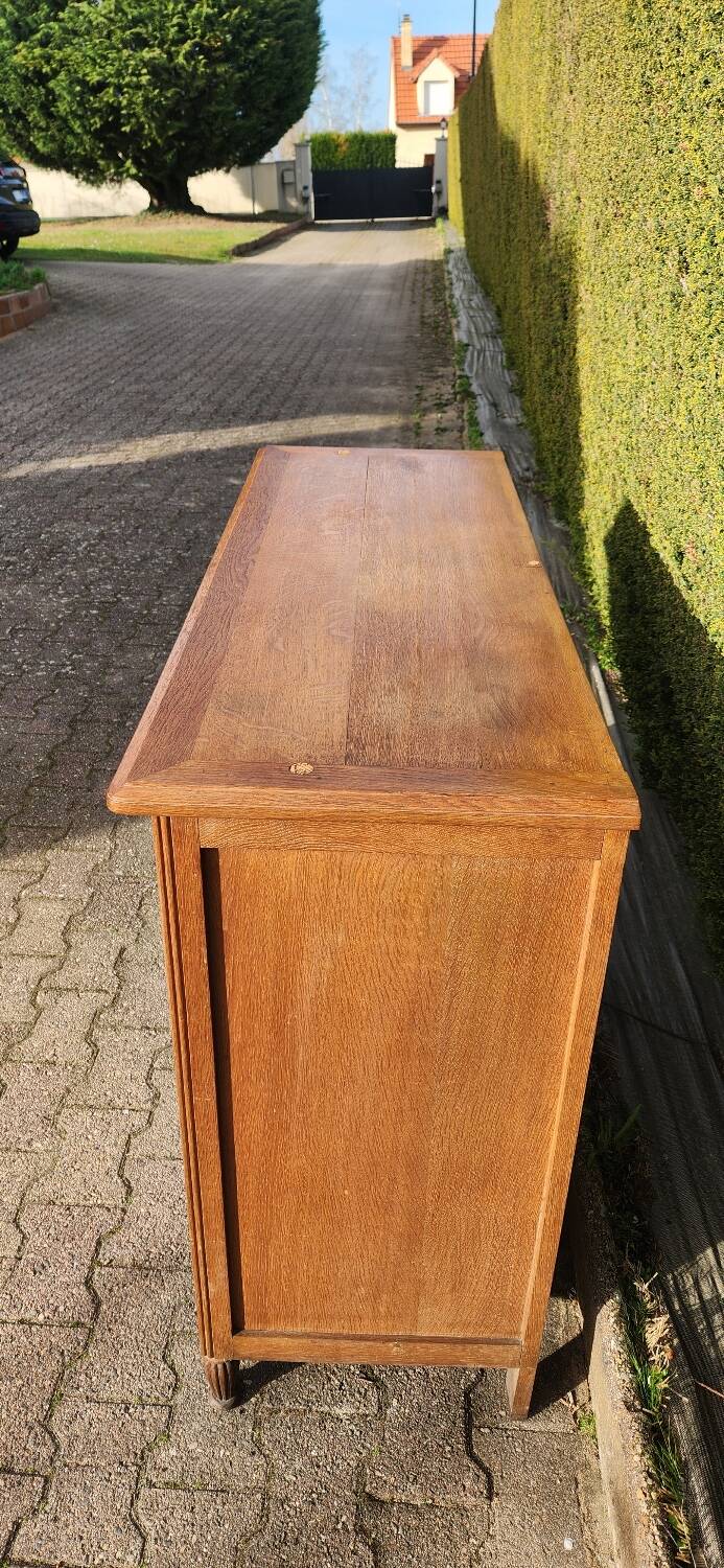 Buffet art déco en chêne