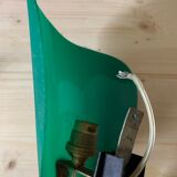 Green vintage wall lamp