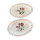 Two ceramic ravines decorated with roses