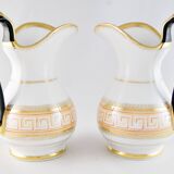 Paire d'aiguières en porcelaine de style Antique par Carl THIELSCH, ALTWASSER, c. 1860