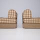 Paire de fauteuils convertibles 1970