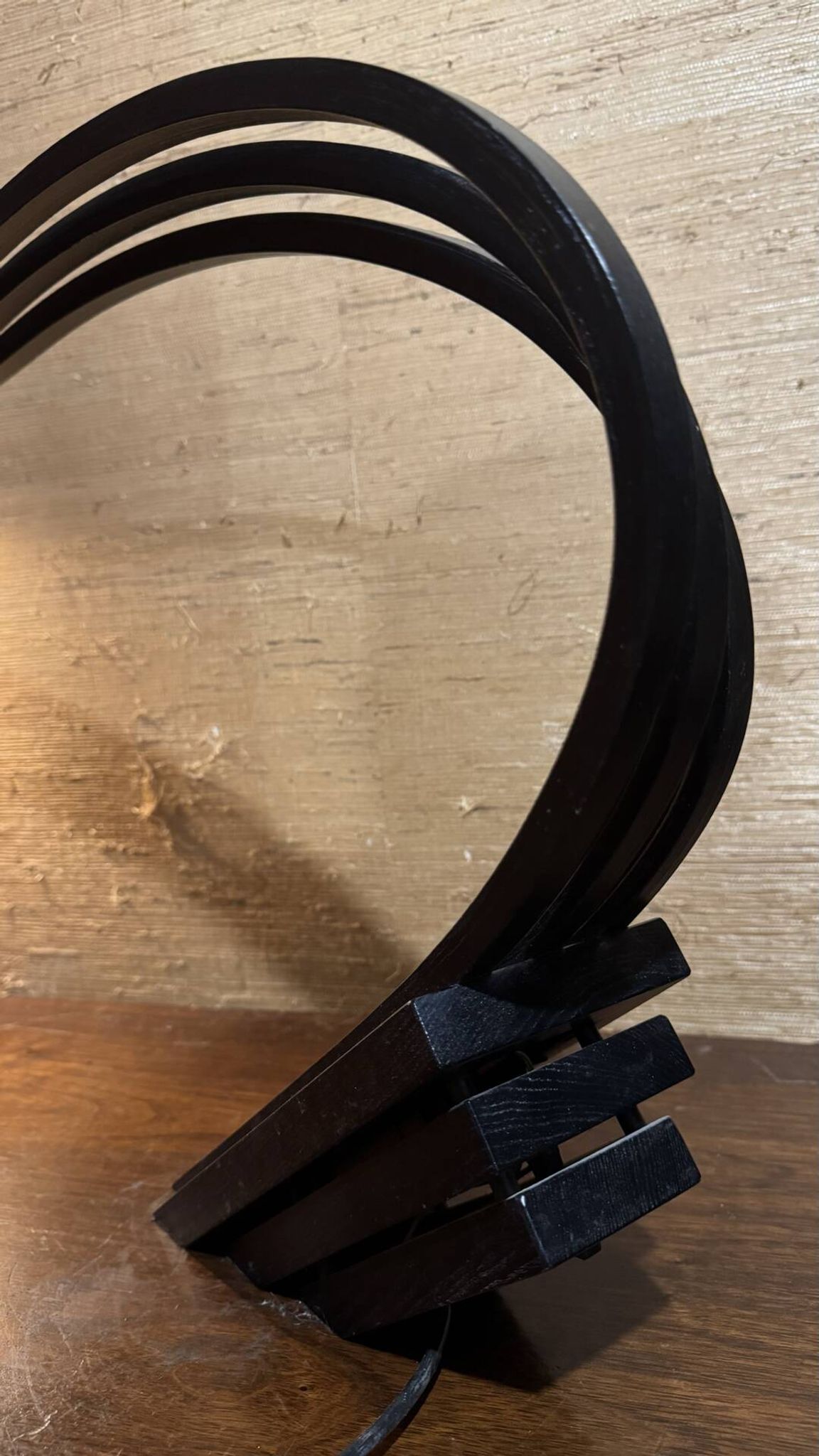 Lampe Wave AB Design circa 1980
