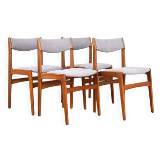 Mid-Century Danish Teak Dining Chairs by Erik Buch, 1960s.