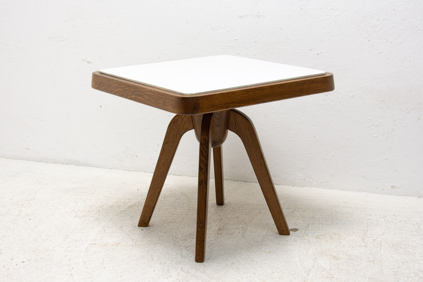 Mid century small side table or stool by Krásna Jizba, 1960´s