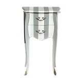 Petite commode rayee