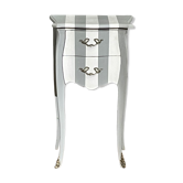 Petite commode rayee