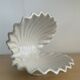 Vintage iridescent ceramic shell emptier