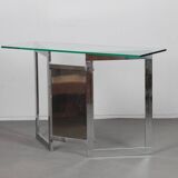 Chromed metal console from the 1970s