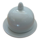 Individual porcelain butter dish