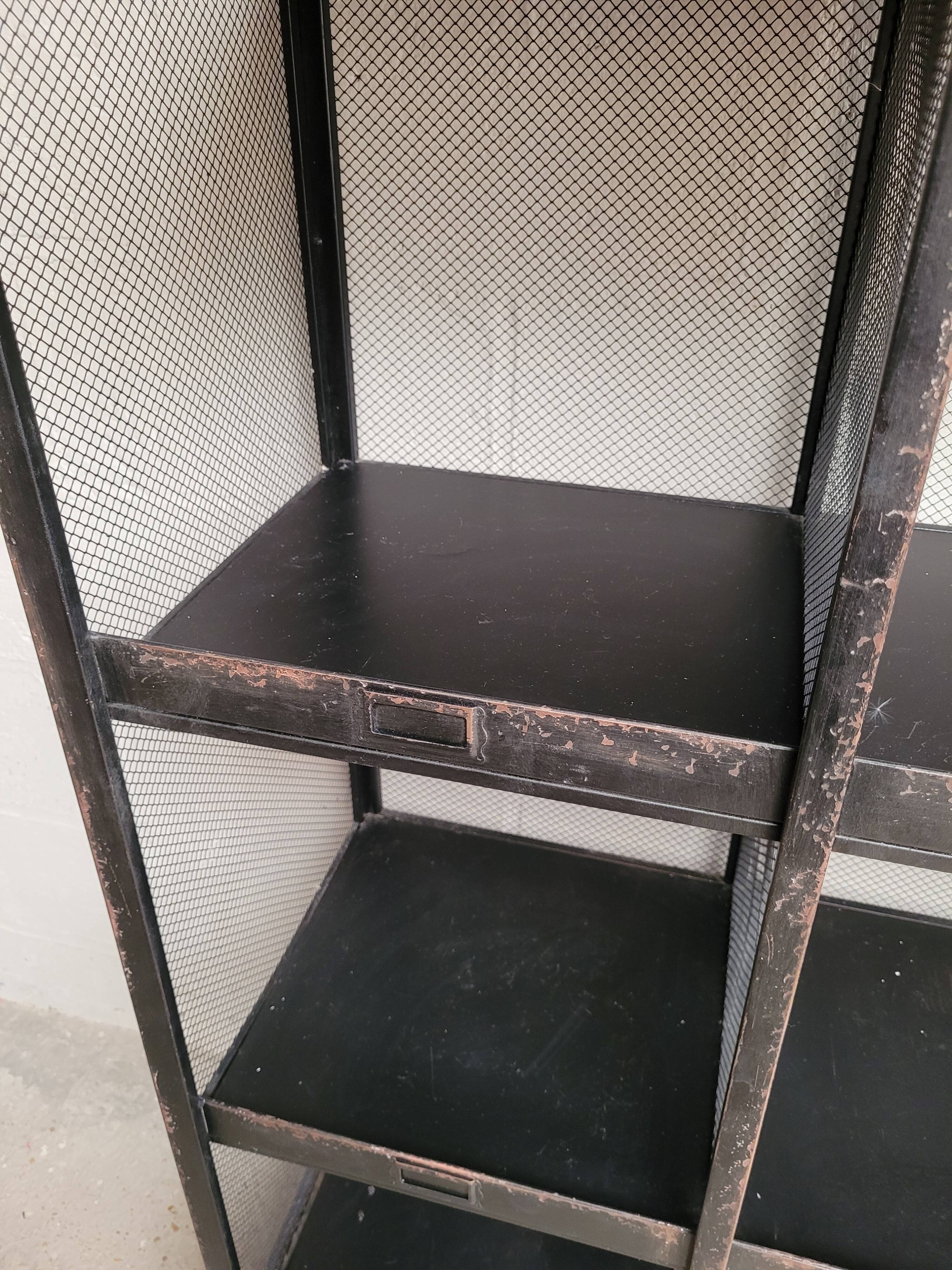 Industrial shelf style postal sorting